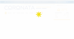 Desktop Screenshot of coronata.hr